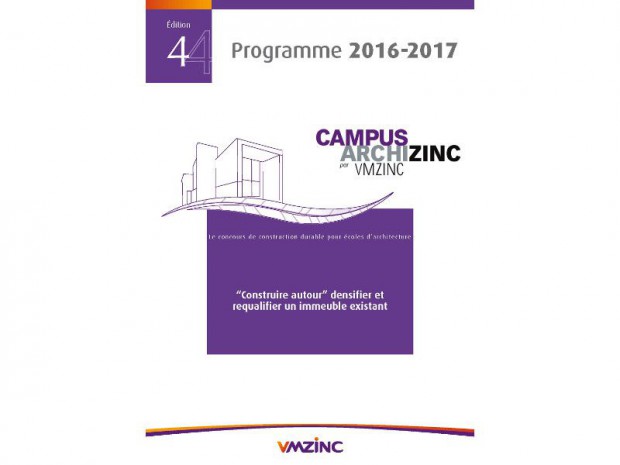 Lancement du concours européen Campus Archizinc construction durable